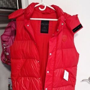 Pajar Vibrant Red Quilted Vest